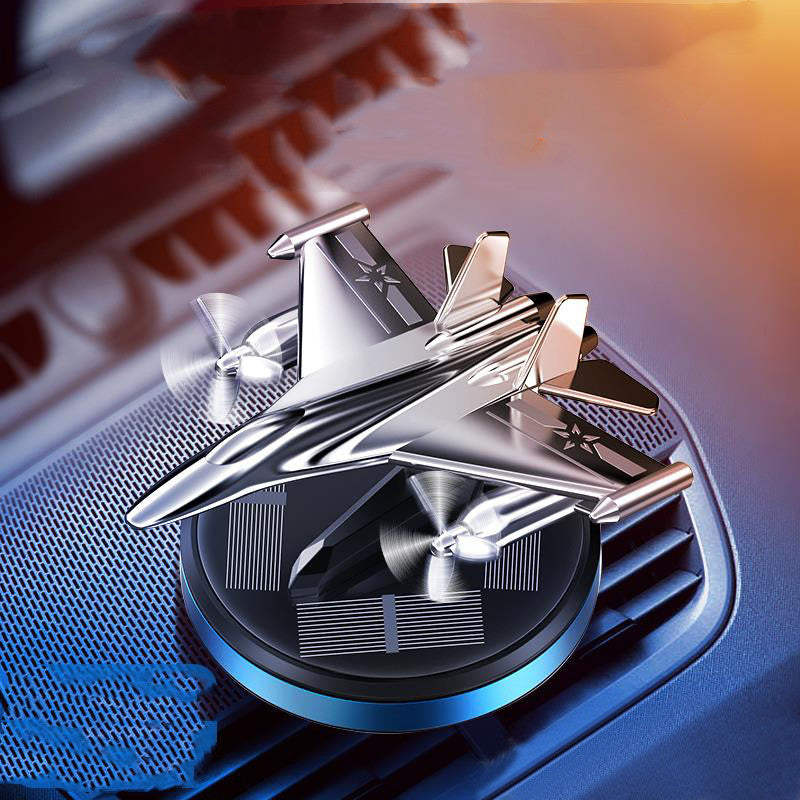 Car Solar Powered Rotating Perfume Ornaments