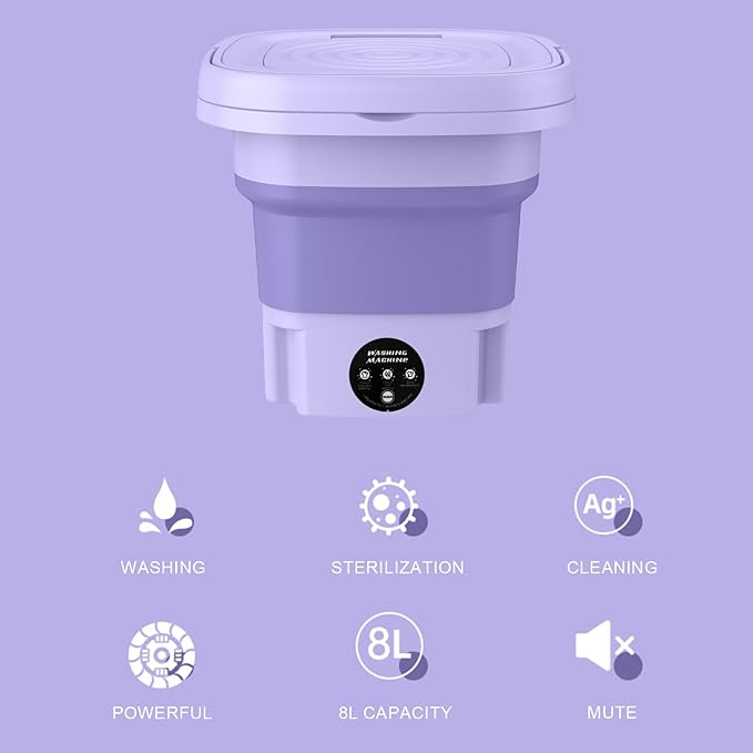 Foldable Mini Laundry Machine
