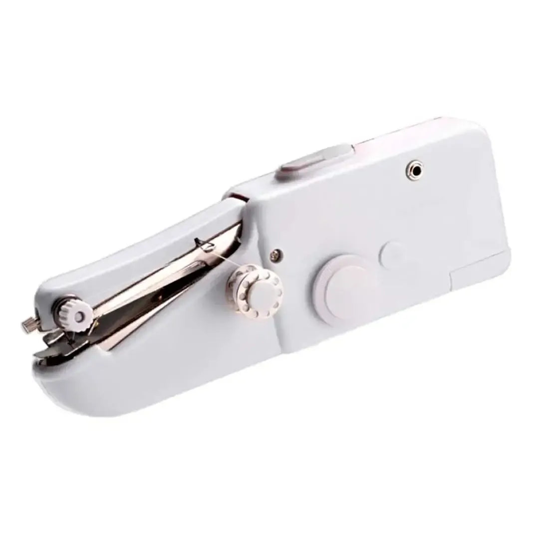 ایک پورٹیبل، بے تار (cordless) سلائی مشین — جلد ٹوٹے ہوئے کپڑوں کی مرمت اور آسان سلائی کے لیے بہترین ٹول۔