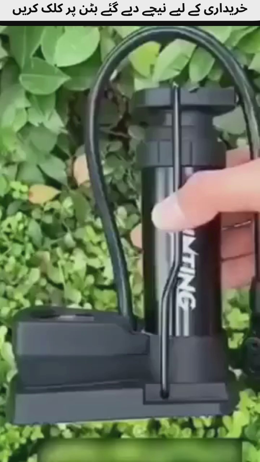 High Pressure Foot Air Pump β Mini Heavy-Duty Pump for Bicycle, Car, Scooter, Balls & Toys (No Gauge) (Random Color)