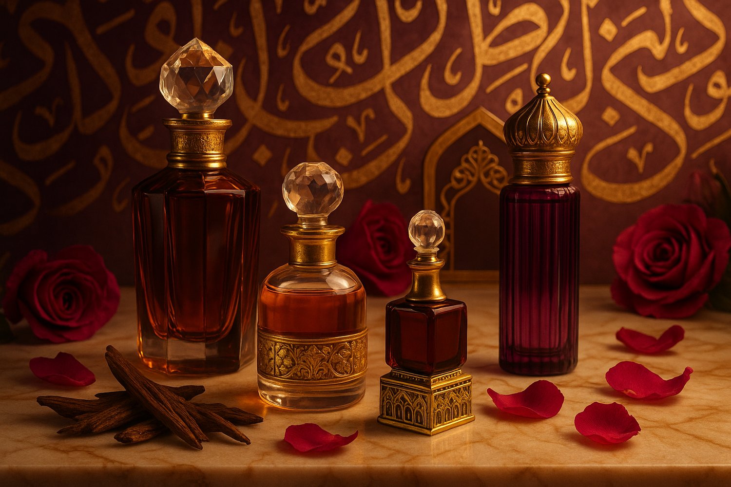 Arabian luxury perfume