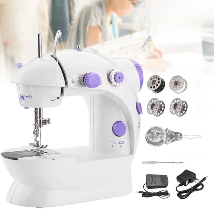 Mini Electric Sewing Machine For Home Use | Portable Hand Sewing Machine With Motor | Small, Lightweight, And Easy To Use Stitching Tool