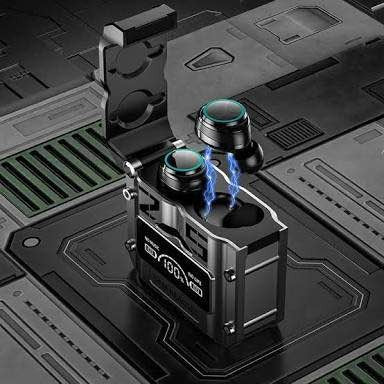 M25 Bluetooth 5.3 Earbuds | HiFi Sound | LED Display | 40H Backup